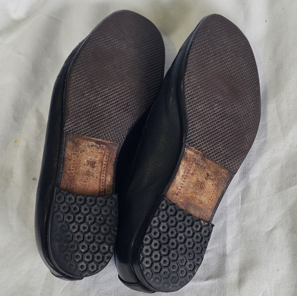 Gucci Jordaan Women's Loafers Black Leather Shoes Luxury Prep - Size 36 - Picture 11 of 14